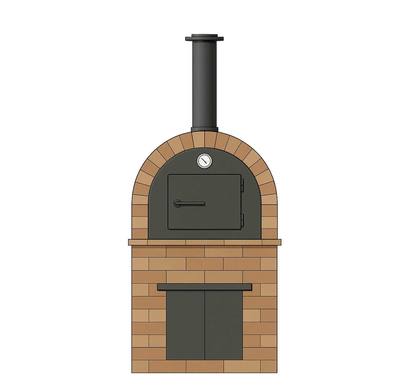Horno de cupula obra a medida personalizado